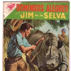 Tebeos: DOMINGOS ALEGRES # 243 NOVARO 1958 JIM DE LA SELVA JUNGLE JIM FILMANDO EN LA SELVA EXCELENTE. Lote 97996647