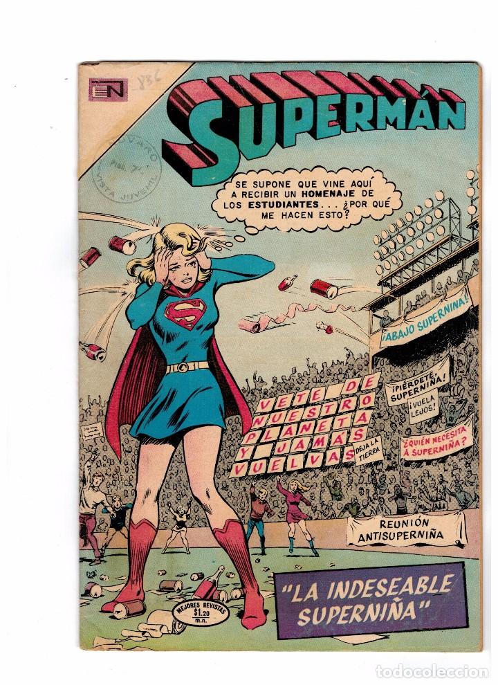 Tebeos: SUPERMAN N&ordm; 836 EDITORIAL NOVARO. - Foto 1