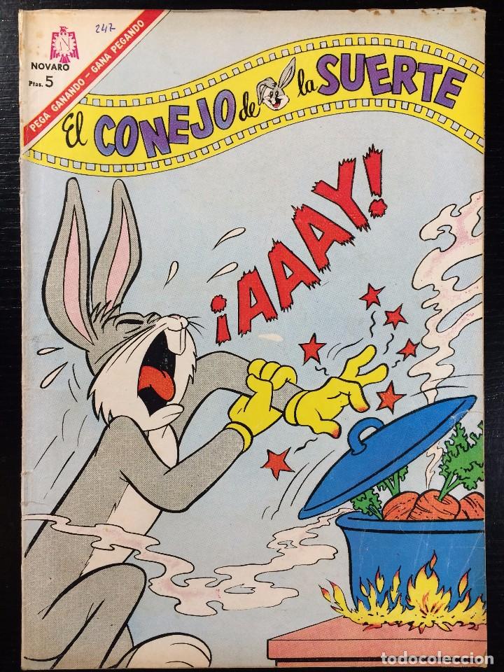 Tebeos: EL CONEJO DE LA SUERTE N&ordm; 247 EDITORIAL NOVARO - Foto 1