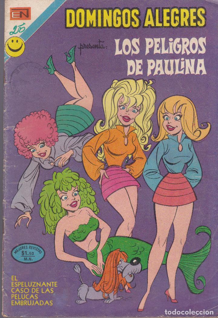 Tebeos: novaro Domingos alegres Los peligros de Paulina - Foto 1