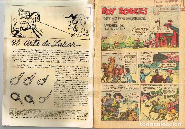 Tebeos: ROY ROGERS 12 1953 NOVARO COMIC - Foto 2