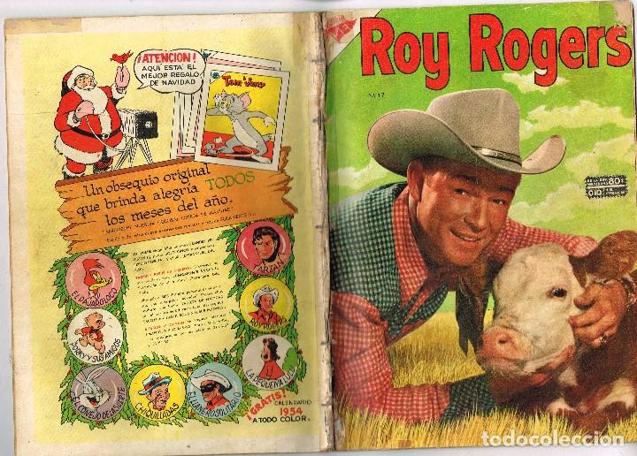 Tebeos: ROY ROGERS 17 1954 NOVARO COMIC - Foto 1