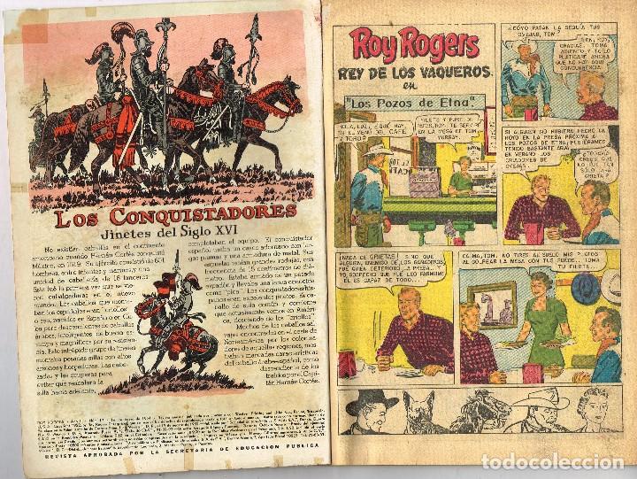 Tebeos: ROY ROGERS 17 1954 NOVARO COMIC - Foto 2