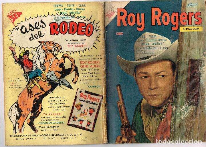 Tebeos: ROY ROGERS 23 1954 NOVARO COMIC - Foto 1