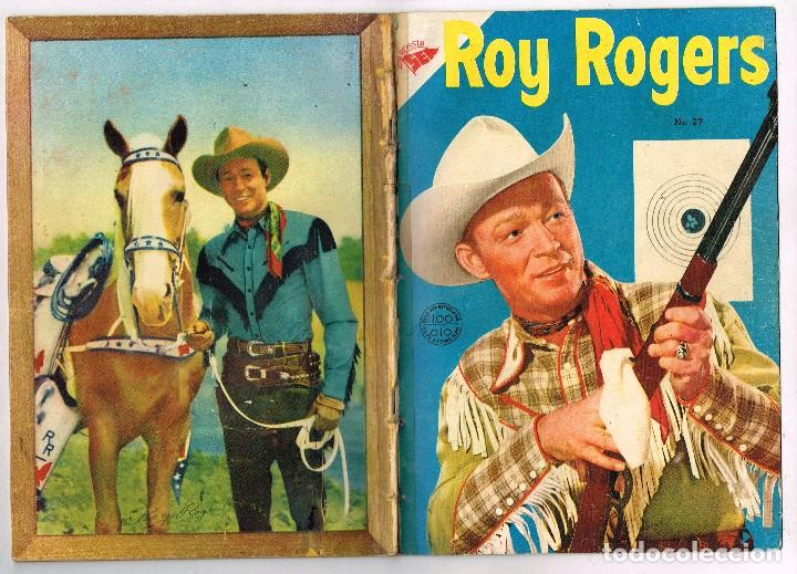 Tebeos: ROY ROGERS 27 1954 NOVARO COMIC - Foto 1