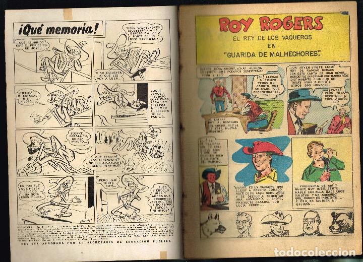 Tebeos: ROY ROGERS 27 1954 NOVARO COMIC - Foto 2