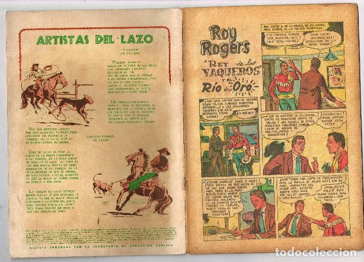 Tebeos: ROY ROGERS 2 1952 NOVARO COMIC - Foto 2