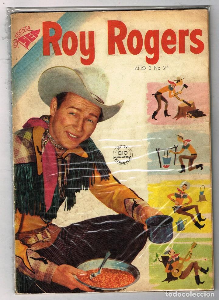 Tebeos: ROY ROGERS 24 1954 NOVARO COMIC - Foto 1