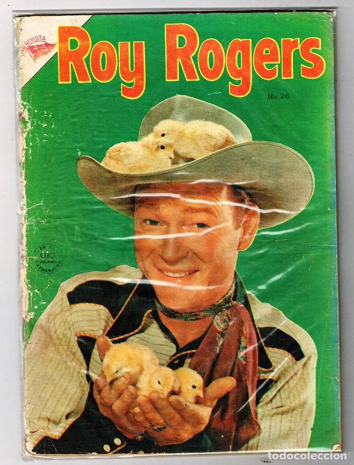 Tebeos: ROY ROGERS 26 1954 NOVARO COMIC - Foto 1