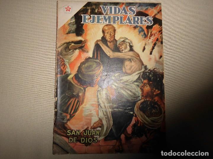 Tebeos: VIDAS EJEMPLARES N&ordm; 34 SAN JUAN DE DIOS - Foto 1