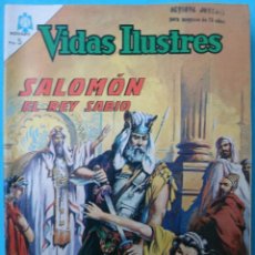Livros de Banda Desenhada: VIDAS ILUSTRES , SALOMON EL REY SABIO , Nº 127 , NOVARO , ORIGINAL. Lote 106384515