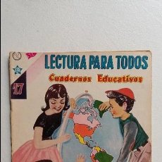 Tebeos: LECTURA PARA TODOS - CUADERNOS EDUCATIVOS N° 17 - GEOGRAFÍA DE AMÉRICA - ORIGINAL EDITORIAL NOVARO. Lote 110825987