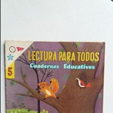 Tebeos: LECTURA PARA TODOS - CUADERNOS EDUCATIVOS N° 5 - ORACIONES GRAMATICALES - ORIGINAL EDITORIAL NOVARO