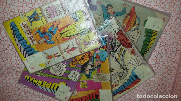 Tebeos: Lote de cinco n&uacute;meros de Superm&aacute;n de Novaro - Foto 1