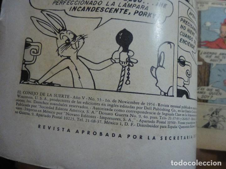 Tebeos: el conejo de la suerte, n&ordm; 53 de 1954 - Foto 5