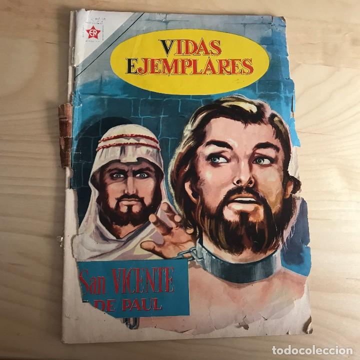 Tebeos: VIDAS EJEMPLARES . SAN VICENTE DE PAUL - Foto 1