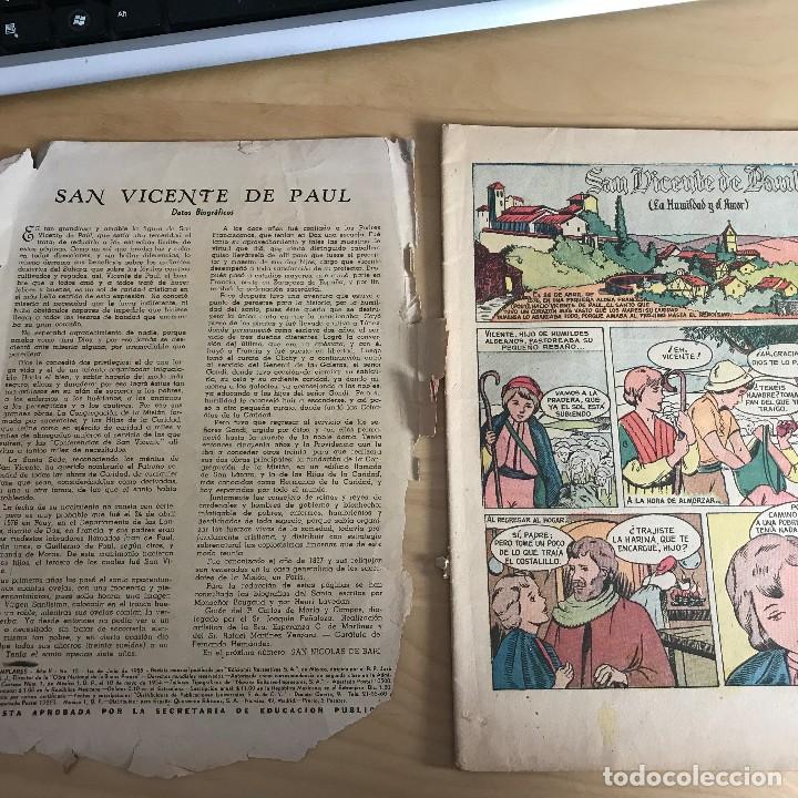 Tebeos: VIDAS EJEMPLARES . SAN VICENTE DE PAUL - Foto 2
