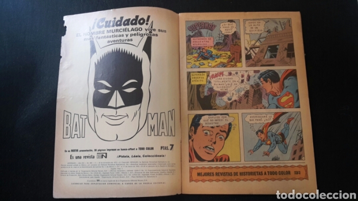 Tebeos: Superman n&deg;889 Novaro. 1972 - Foto 3