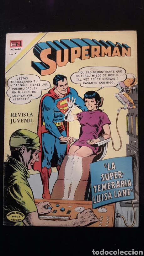 Tebeos: Superman n&deg;833. Novaro.1971 - Foto 1