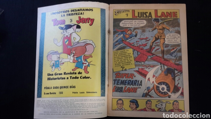 Tebeos: Superman n&deg;833. Novaro.1971 - Foto 2