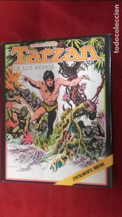 Tebeos: TARZAN DE LOS MONOS - E. RICE BURROUGHS - CARTONE - Foto 1