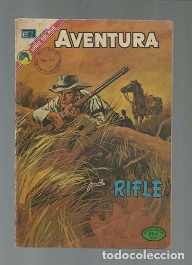 AVENTURA 799: RIFLE, 1973, NOVARO, BUEN ESTADO (Tebeos y Comics - Novaro - Aventura)
