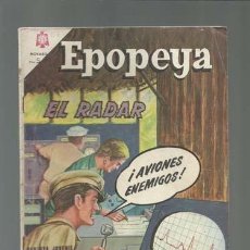 Tebeos: EPOPEYA 87: EL RADAR, 1965, NOVARO, BUEN ESTADO. Lote 121919727
