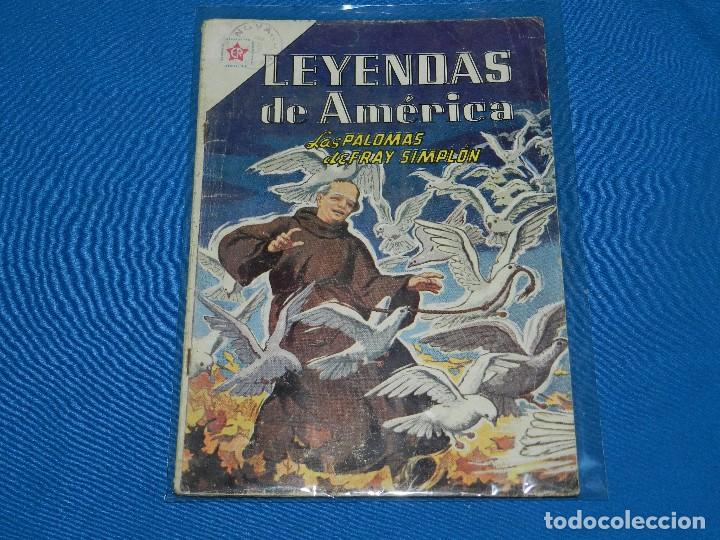 Tebeos: (M7) LEYENDAS DE AMERICA - LAS PALOMAS DE FRAY SIMPLON NUM 89 , EDT NOVARO, SE&Ntilde;ALES DE USO
