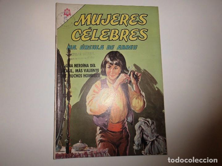 Tebeos: MUJERES CELEBRES N&ordm; 57 MARIA URSULA  DE ABREU