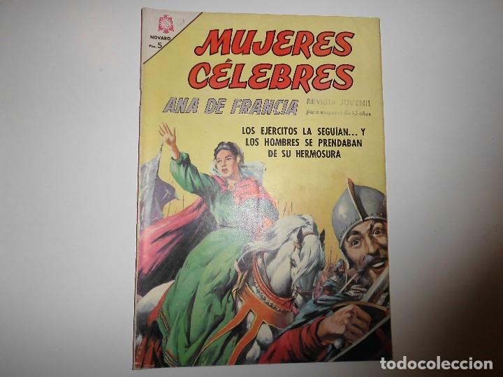Tebeos: MUJERES CELEBRES N&ordm; 61 ANA DE FRANCIA