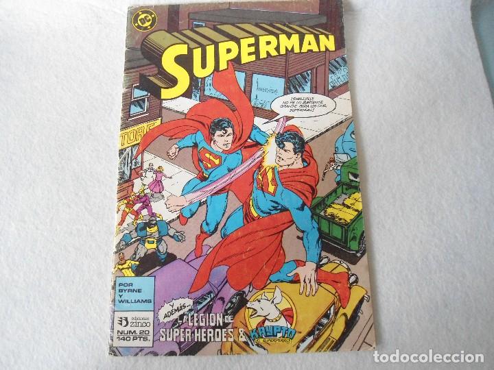 Tebeos: SUPERMAN N&ordm; 20 EDICIONES ZINCO 1988 - Foto 1