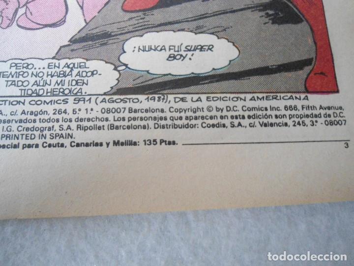 Tebeos: SUPERMAN N&ordm; 20 EDICIONES ZINCO 1988 - Foto 5