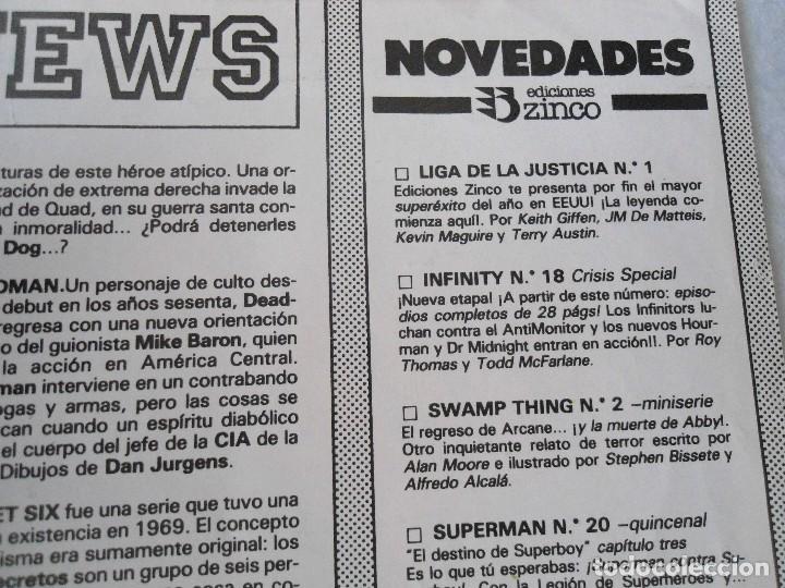 Tebeos: SUPERMAN N&ordm; 20 EDICIONES ZINCO 1988 - Foto 15