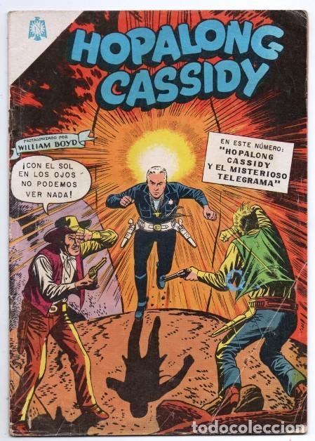 HOPALONG CASSIDY # 132 NOVARO 1965 WILLIAM BOYD EL GRAN CAÑON CLARENCE MULFORD BUEN ESTADO (Tebeos y Comics - Novaro - Hopalong Cassidy)