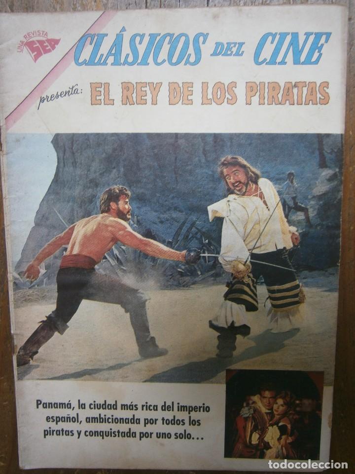 Livros de Banda Desenhada: CLASICOS DEL CINE # 73 EL REY DE LOS PIRATAS SEA NOVARO MEXICO 1962