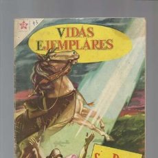 Tebeos: VIDAS EJEMPLARES 93: SAN PABLO, EL APÓSTOL DE LOS GENTILES, 1961, NOVARO, BUEN ESTADO