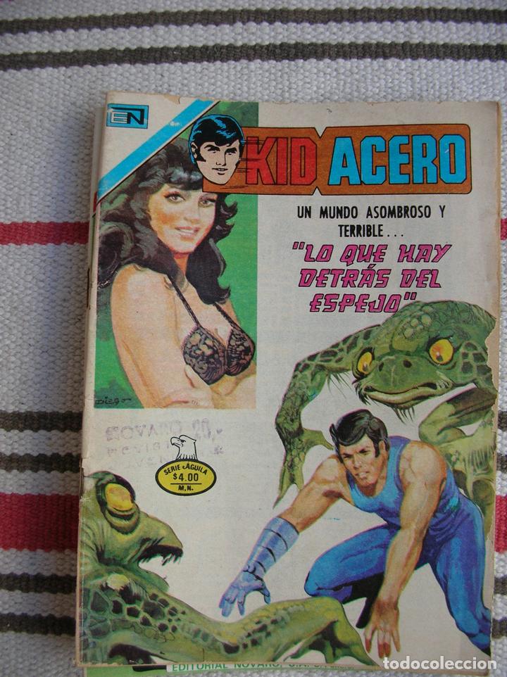 Tebeos: KID ACERO: LO QUE HAY DETRAS DEL ESPEJO