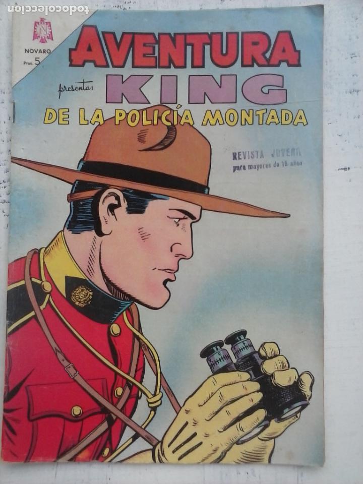 Tebeos: AVENTURA - KING DE LA POLICÍA MONTADA Nº 347 - NOVARO 1964 - Foto 1 - 133349082