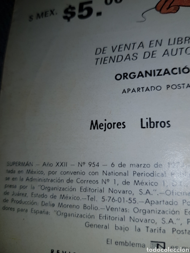 Tebeos: SUPERMAN PRESENTA SUPERNI&Ntilde;A NUM.954 NOVARO - Foto 4