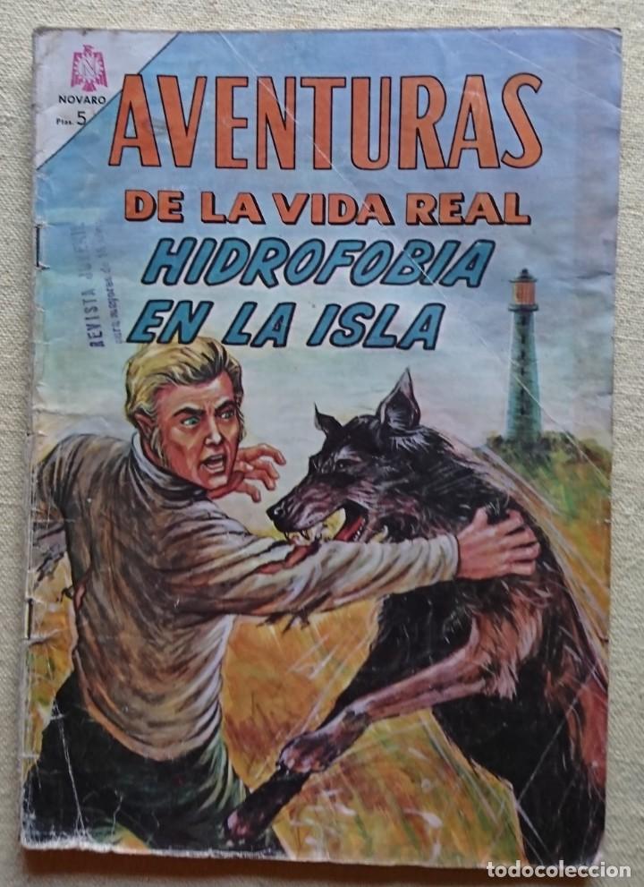 Tebeos: COMIC AVENTURAS DE LA VIDA REAL HIDROFOBIA 1965