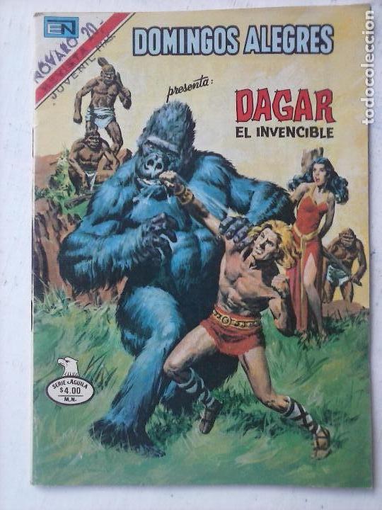 Tebeos: NOVARO - DOMINGOS ALEGRES N&ordm; 1311 DAGAR EL INVENCIBLE - AGUILA - Foto 1