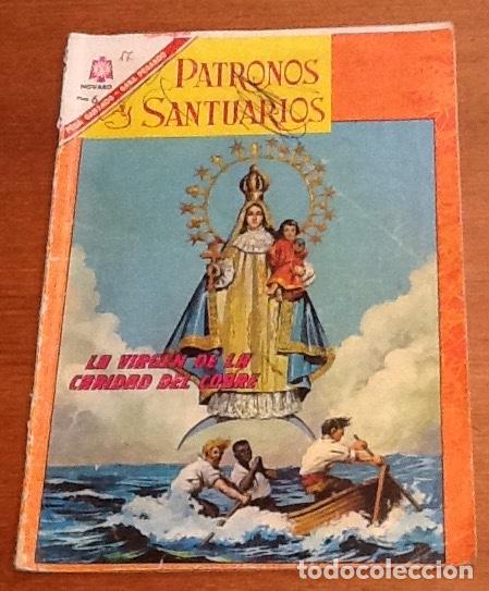Tebeos: Patronos y santuarios, n&uacute;mero 3, 1966. La virgen de la caridad del cobre. Novaro Mexico