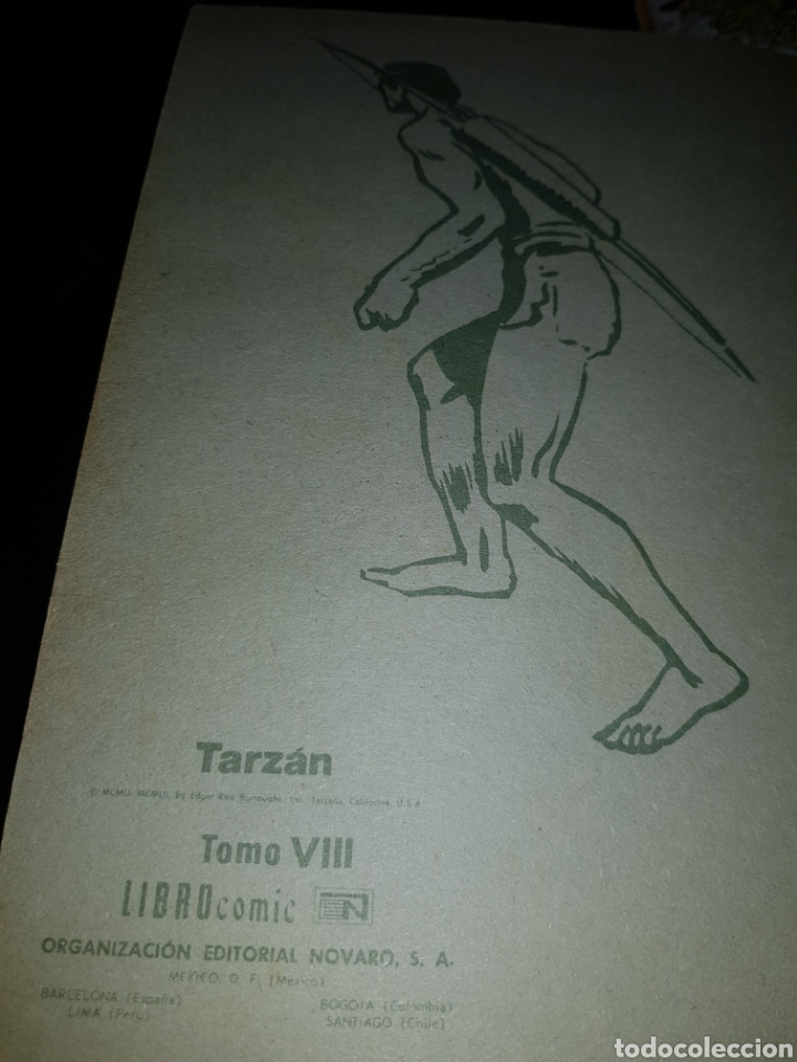 Tebeos: TARZAN TOMO VIII NOVARO - Foto 3