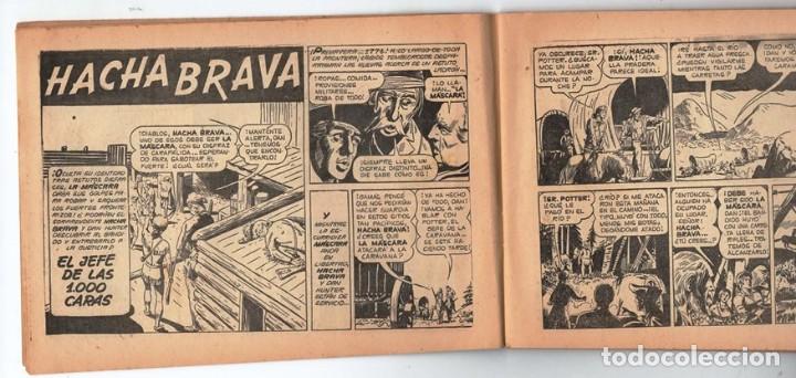 Tebeos: HACHA BRAVA # 35 TOMAJAUK JEFE DE LAS 1.000 CARAS MUCHNIK 1957 HOPALONG CASSIDY VIGILANTE 48 P EXCEL - Foto 4 - 134246614