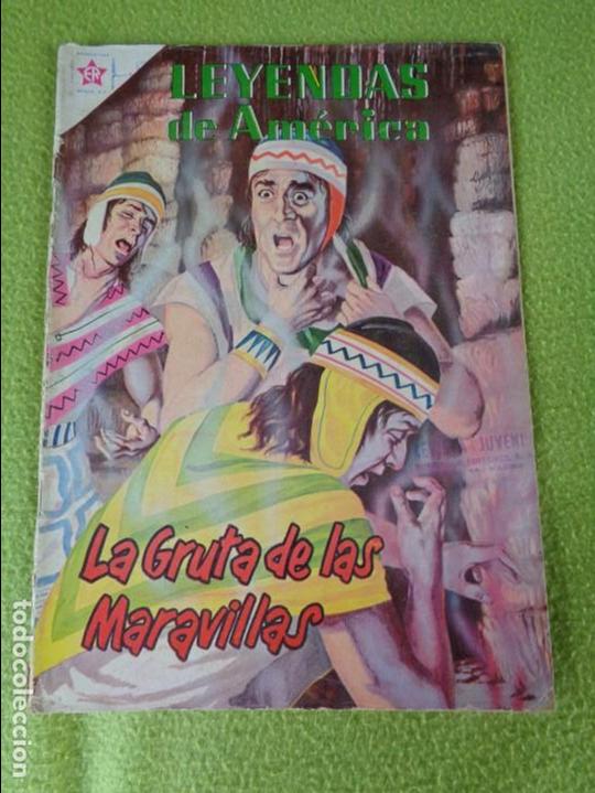 Tebeos: LEYENDAS DE AM&Eacute;RICA Numero N&deg; 54 - LA GRUTAS DE LAS MARAVILLAS  - (LEYENDA PERUANA ) - NOVARO