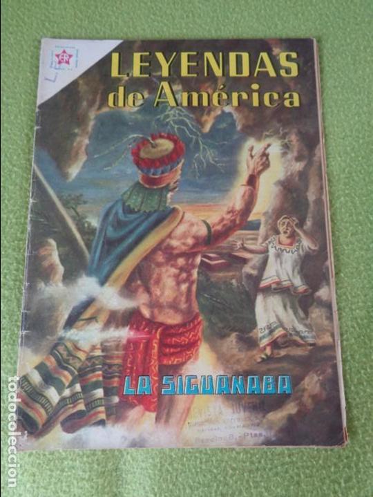 Tebeos: LEYENDAS DE AMERICA N&ordm; NUMERO 46 - LA SIGUANABA - A&Ntilde;O 1959 - EDITORIAL NOVARO - BUEN ESTADO