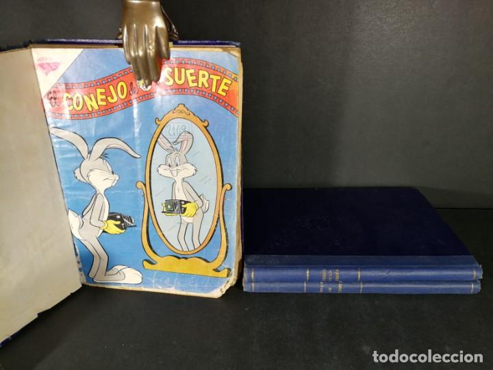 Tebeos: Original El Conejo de la Suerte Novaro 2 Tomos con 10 n&uacute;meros - Foto 1