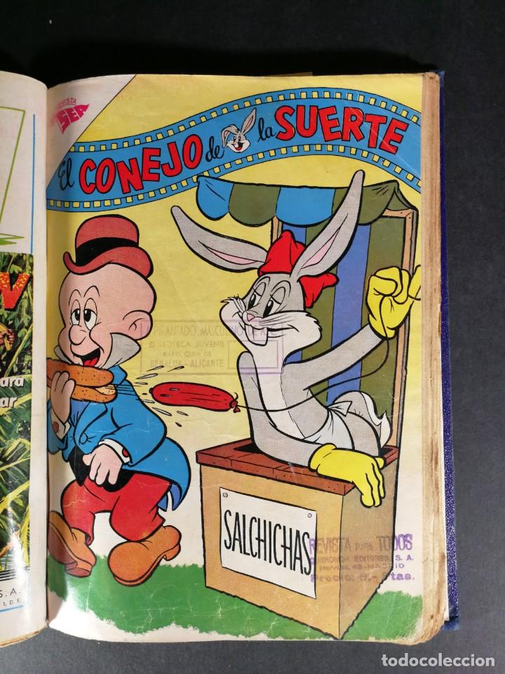 Tebeos: Original El Conejo de la Suerte Novaro 2 Tomos con 10 n&uacute;meros - Foto 6