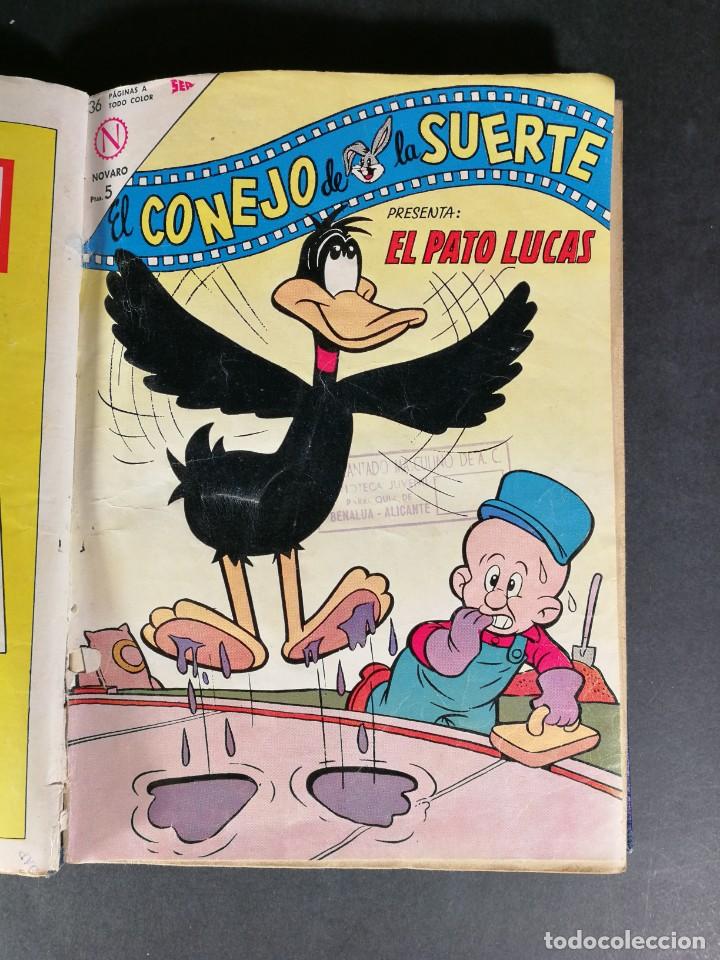 Tebeos: Original El Conejo de la Suerte Novaro 2 Tomos con 10 n&uacute;meros - Foto 13