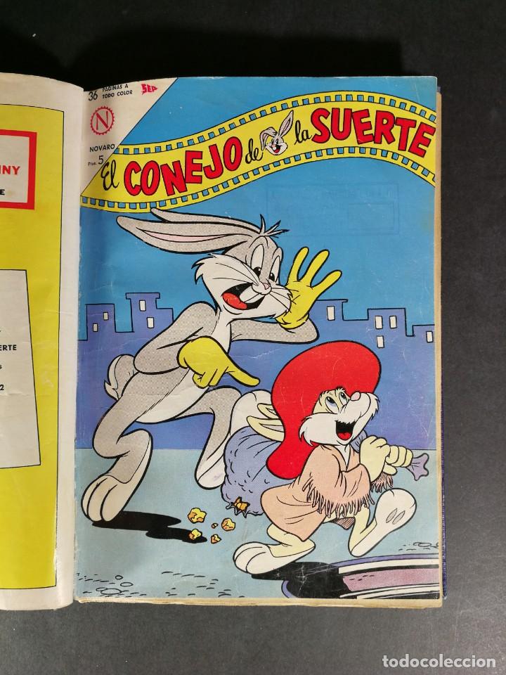 Tebeos: Original El Conejo de la Suerte Novaro 2 Tomos con 10 n&uacute;meros - Foto 14